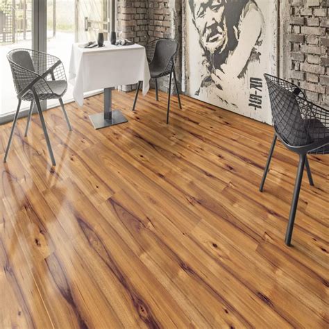 Nubrisa HG 0171 Hickory Sunday 9-1/2" X 54-1/2" 12 MM Laminate Flooring ...