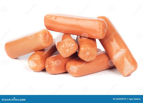 Uncooked Hot Dog