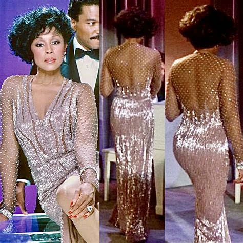 WANTED: Sheer Illusion Diahann Carroll "Dynasty" Gown — Nolan Miller ...