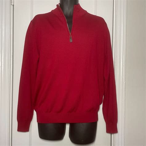 Onward Reserve Extrafine Merino Wool Quarter Zip in R… - Gem