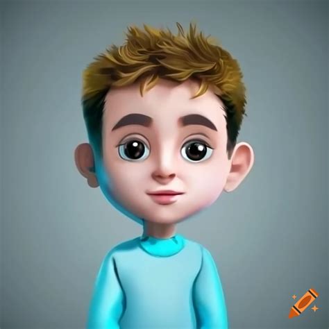 Ai animated A boy cartoon on Craiyon