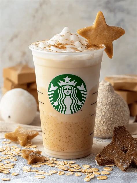 Easy Starbucks Iced Gingerbread Oat Milk Chai Latte Recipe