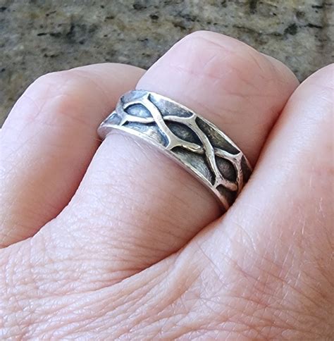 James Avery Retired Size 8 Crown of Thorns Band Ring … - Gem