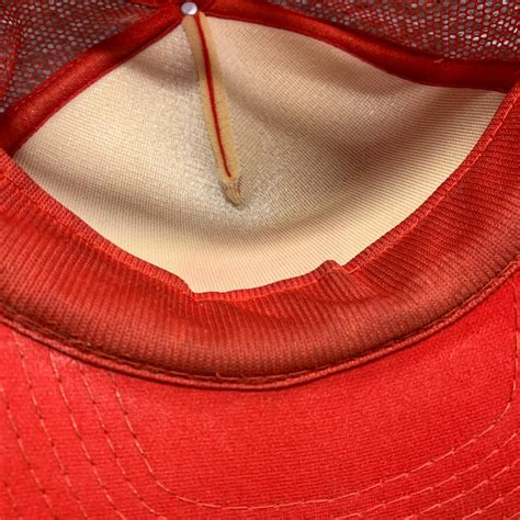 Vintage Duo Safety Ladders Hat Cap Red Snap Back 80s | Ubuy India