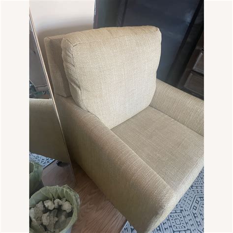 Hughes Furniture Industries Swivel Rocking Chair - AptDeco