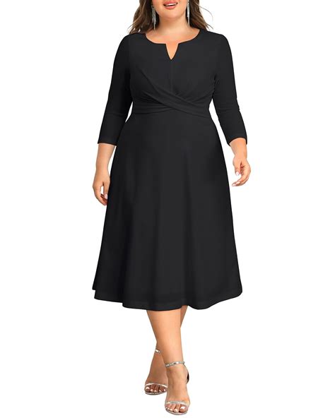 Plus Size Black Dress