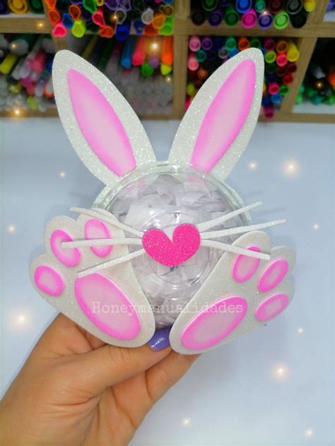 Detalle dulce Pascua 🐰 conejo en foami #pascua #manualidadespascua # ...