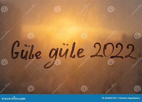 Lettering Gule Gule in Turkish is Goodbye in English and Numbers 2022 ...