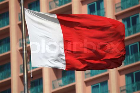 Flag of Dubai , De Forenede Arabiske Emirater | Stock foto | Colourbox