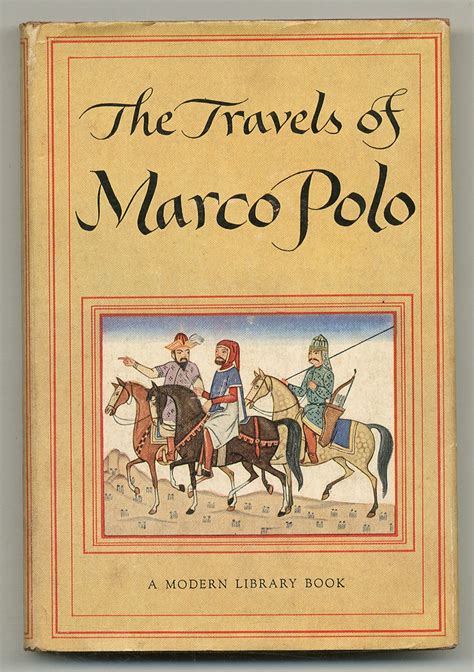 The Travels Of Marco Polo Book Cover