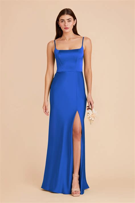 Plus Size Cobalt Blue Bridesmaid Dresses
