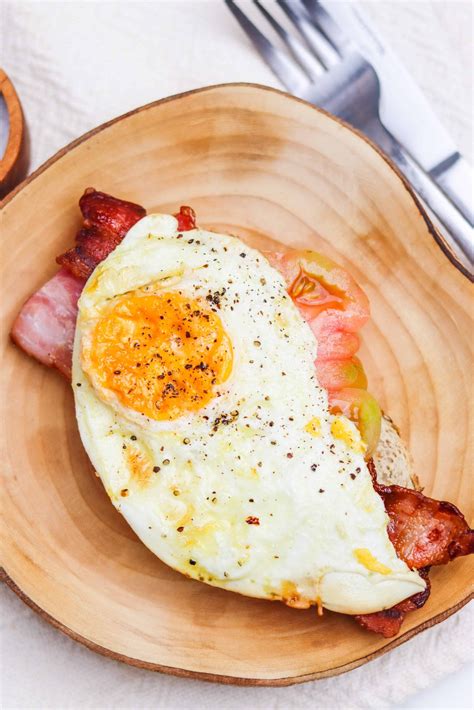 Delicious Over-Hard Eggs | Baked Bree