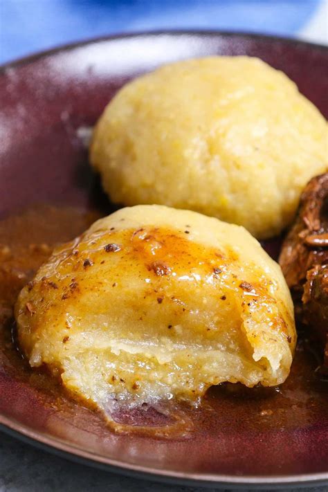 African Fufu Recipe (+ Video) | African fufu recipe, African recipes ...