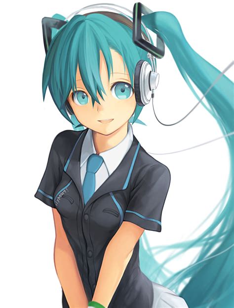 kari kenji vocaloid hatsune miku headphones | #227979 | yande.re