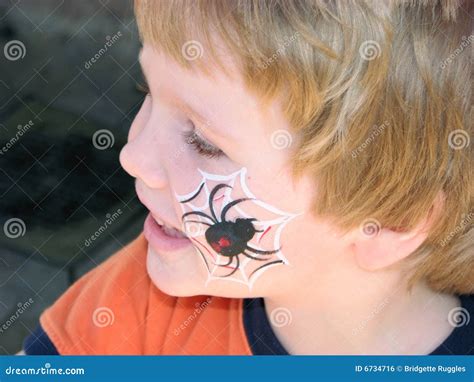 Face Painting Spider
