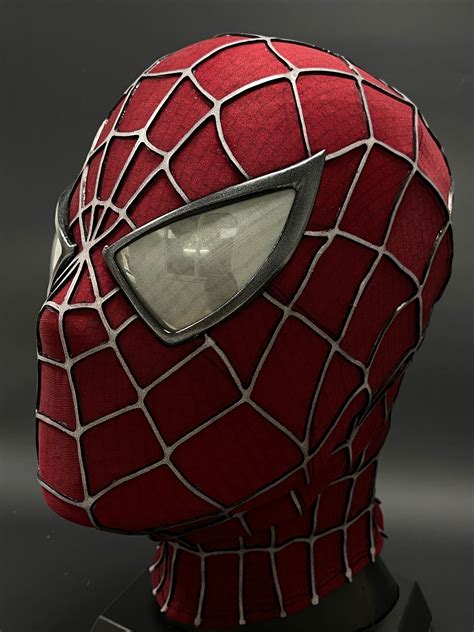 Spiderman Mask Sam Raimi Spider Man Mask Adults With Faceshell and ...