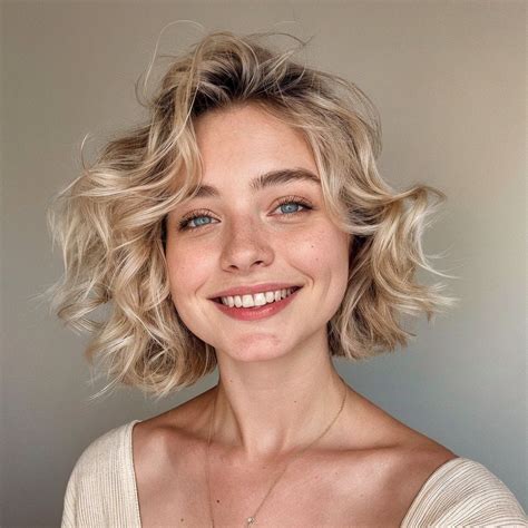 magnific ZLX6I1KAbwOZo4XcgI7w Soft Curls in a Natural Blonde | Short ...