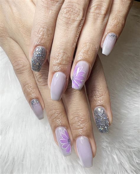 40+ Heavenly Lavender Nail Ideas To Try This Month - Nail Designs Daily