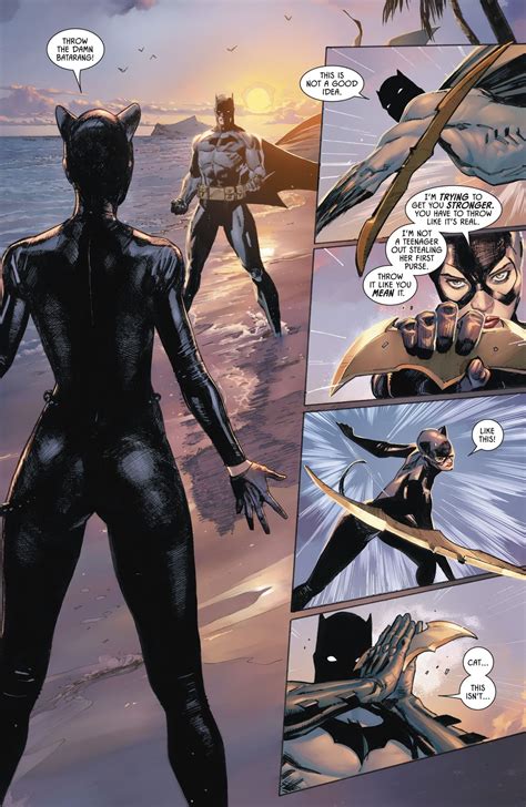 Catwoman Training Batman - Comicnewbies