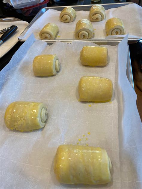 Claire Saffitz croissants (pain au chocolat with passionfruit white ...