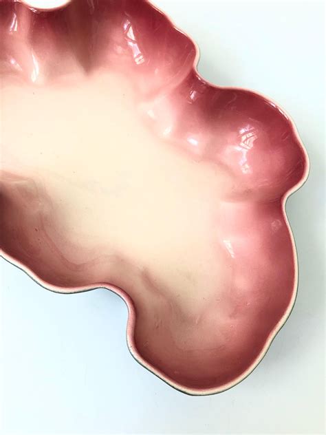 Mid Century Amorphous Pottery Tray by Los Angeles Potteries For Sale at ...