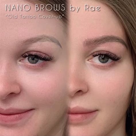 Nano Brows Los Angeles | Portfolio - Nano Brows Before and After