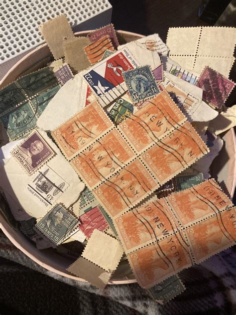 Anyone have any idea of what I can do with this whole box of stamps : r ...