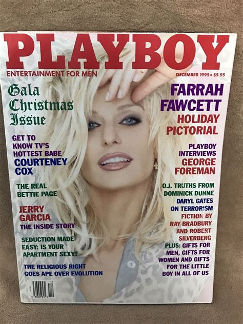 Playboy - December 1995 - Farrah Fawcett | eBay