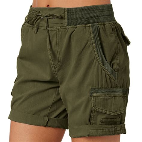 outfmvch cargo pants women cargo shorts summer loose hiking bermuda ...