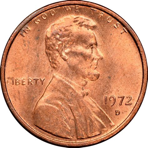 1972 D Lincoln Memorial Penny Prices | Ungraded, NGC, PCGS Values