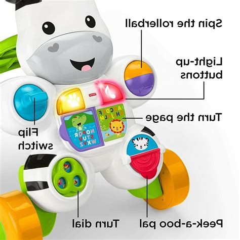 Fisher-Price Learn With Me Zebra Baby Walker Toddler