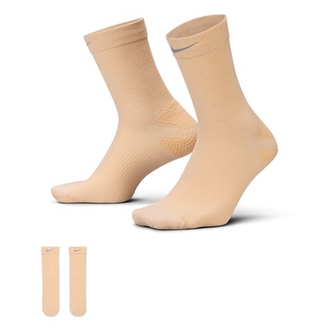 Womens White Micro Crew Socks. Nike.com