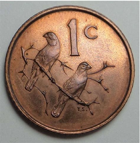 One Cent - 1965 One Cent (English) Republic of South Africa for sale in ...