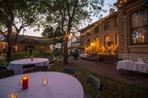 Milwaukee Event Venues Sanger House Gardens Breathtaking