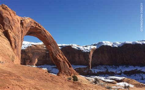 Corona Arch near Moab, Grand County, Utah. - Utah Geological Survey