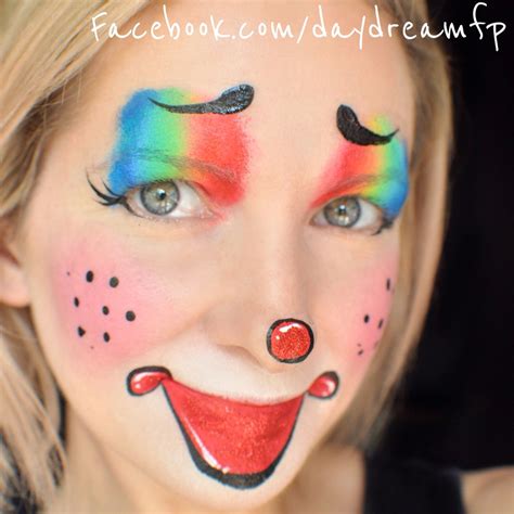 How To Do A Clown Face Paint at Summer Franklin blog