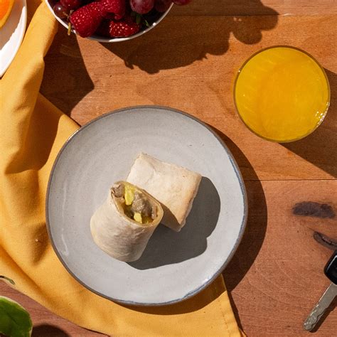 Turkey Sausage Breakfast Burrito | Red's All Natural