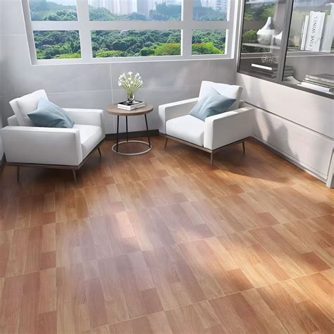 Vinyl Flooring Floral Print Square PVC Indoor Vinyl Flooring - 161.4 sq ...