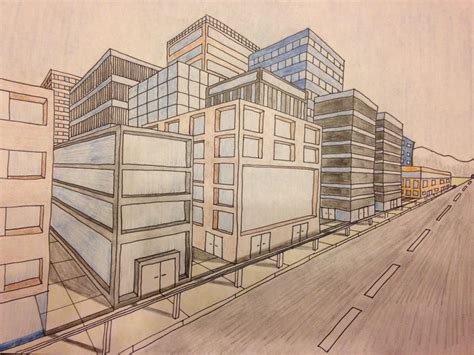 Drawing Two Point Perspective - Drawing Improvement Challenges