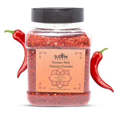 Fusion Select Korean Premium MFF30 Non-GMO Gluten Free Pepper Flakes ...