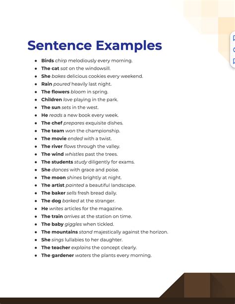 Sentence - 99+ Examples, How to Test, PDF, Tips