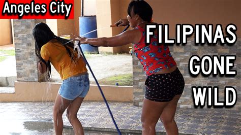Filipinas GONE WILD with the Water Hose! A Trip to the Bikini Shop ...