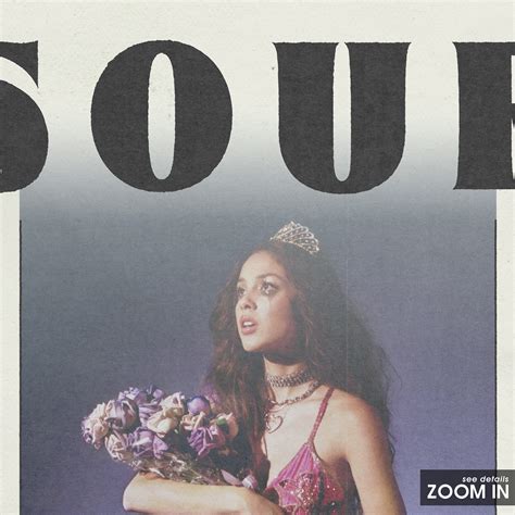 Olivia Rodrigo Posters, Sour Poster, Album Cover Poster Designed & Sold ...