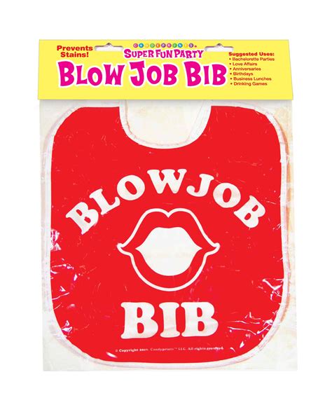 Blow Job Bib, Red - Littlegenie.com