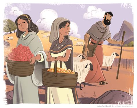 Leah And Rachel Coloring Pages [2025]