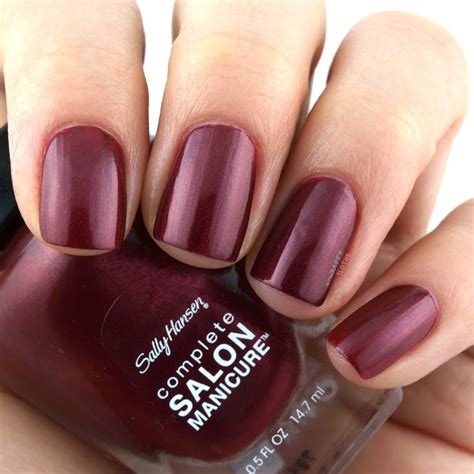 Sally Hansen Complete Salon Manicure Berry Chic Collection: Review and ...