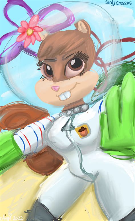 Spongebob Squarepants- Sandy Cheeks by AnnieMadeIt21 on DeviantArt