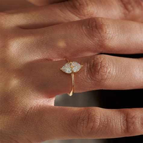 Dainty Engagement Ring