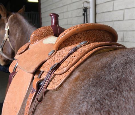 Strip Down Ranch Roping Saddle with In-seat Rigging by South Texas Tack