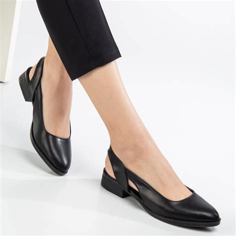 Black Low Heel Casual Shoes for Women, Effortless Elegance With ...